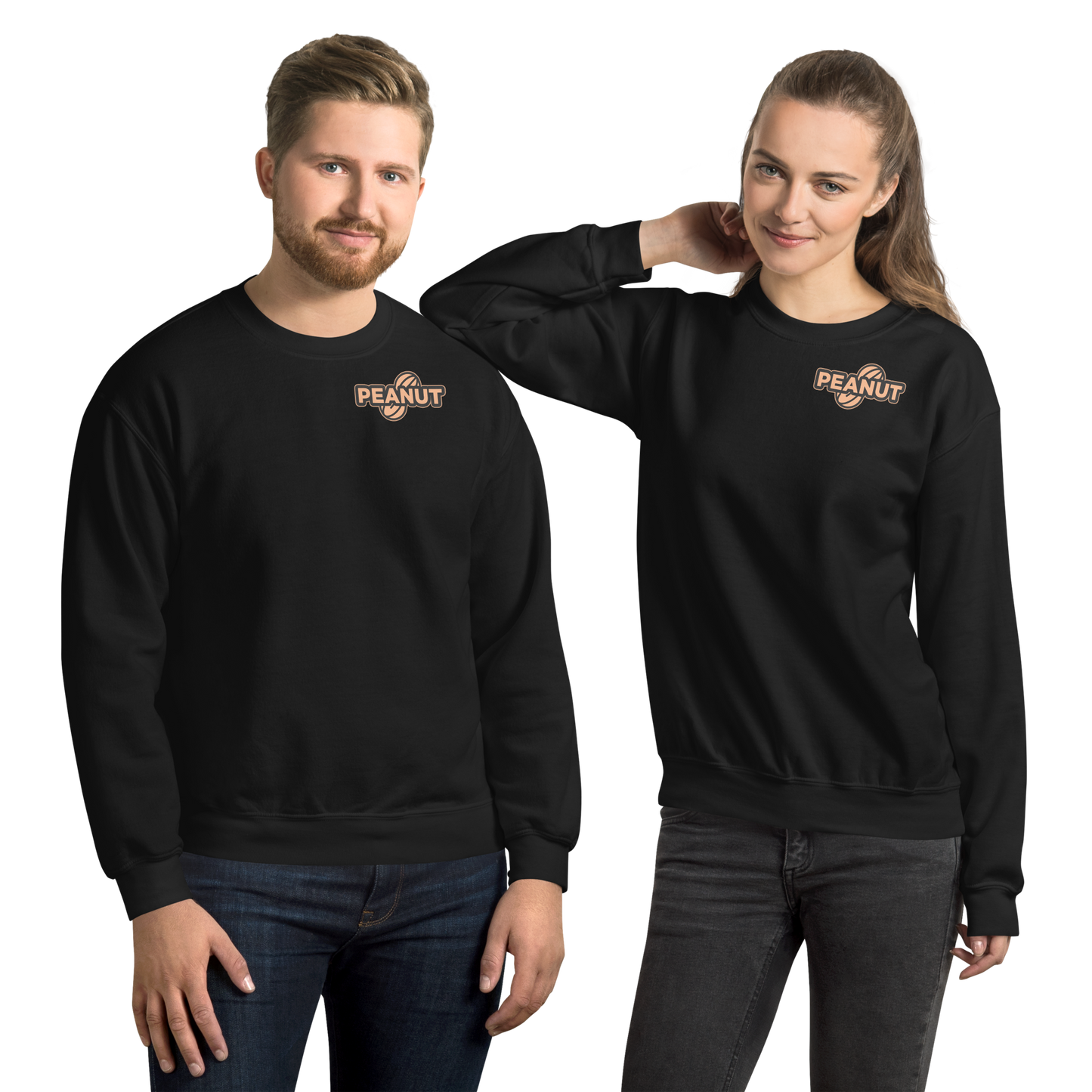 Peanut Small Logo - Unisex Sweatshirt